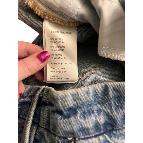 Good American Womens Good Vintage Straight Jeans Size 18 Style GV602TFT - Picture 4 of 4